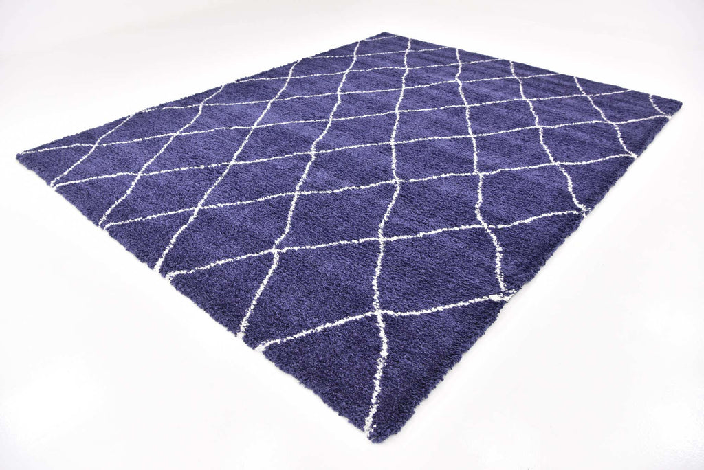 Trellis Rabat Shag Rug - The Nifty Decor