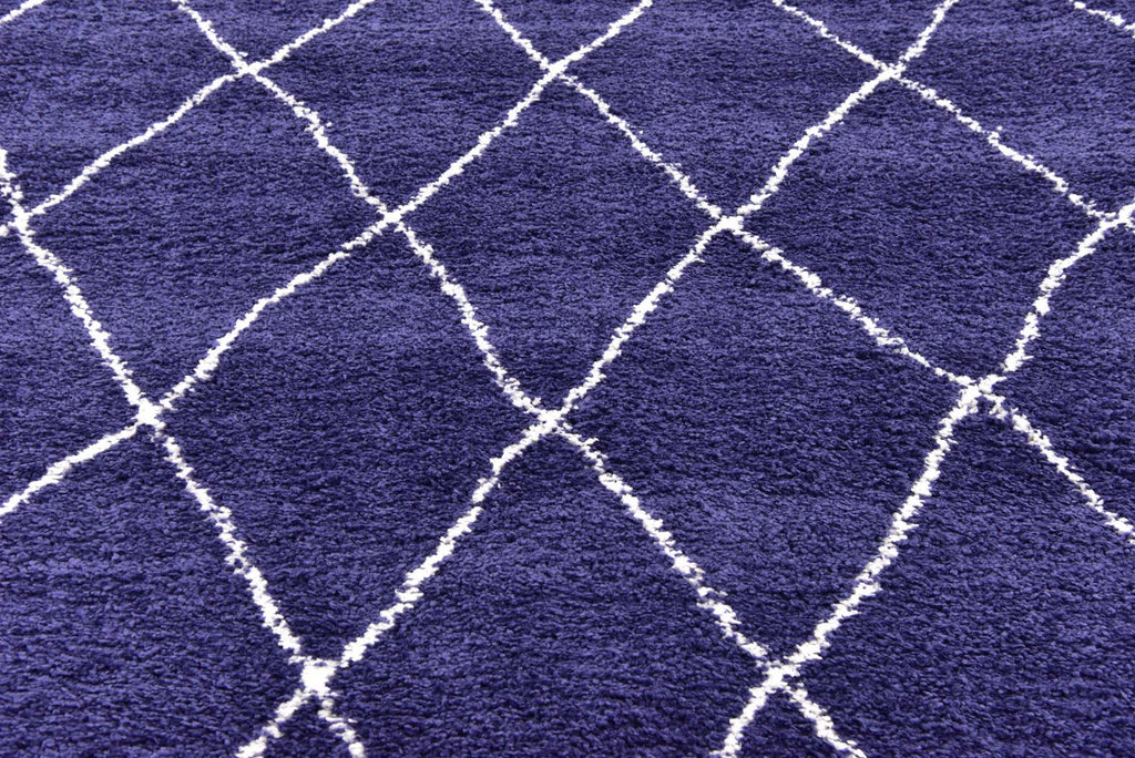 Trellis Rabat Shag Rug - The Nifty Decor