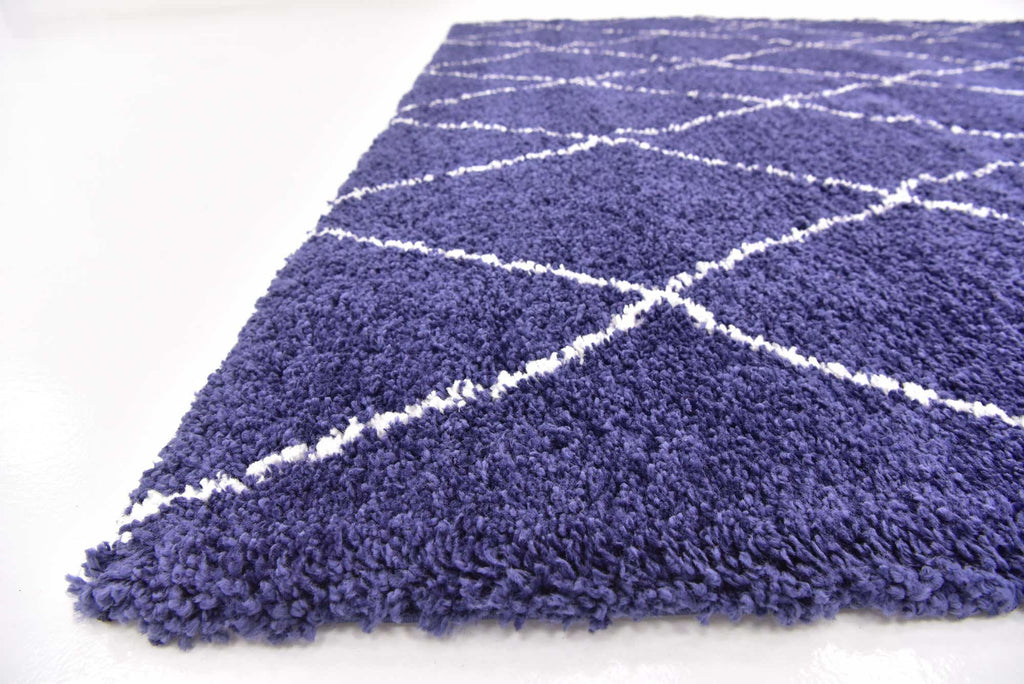 Trellis Rabat Shag Rug - The Nifty Decor