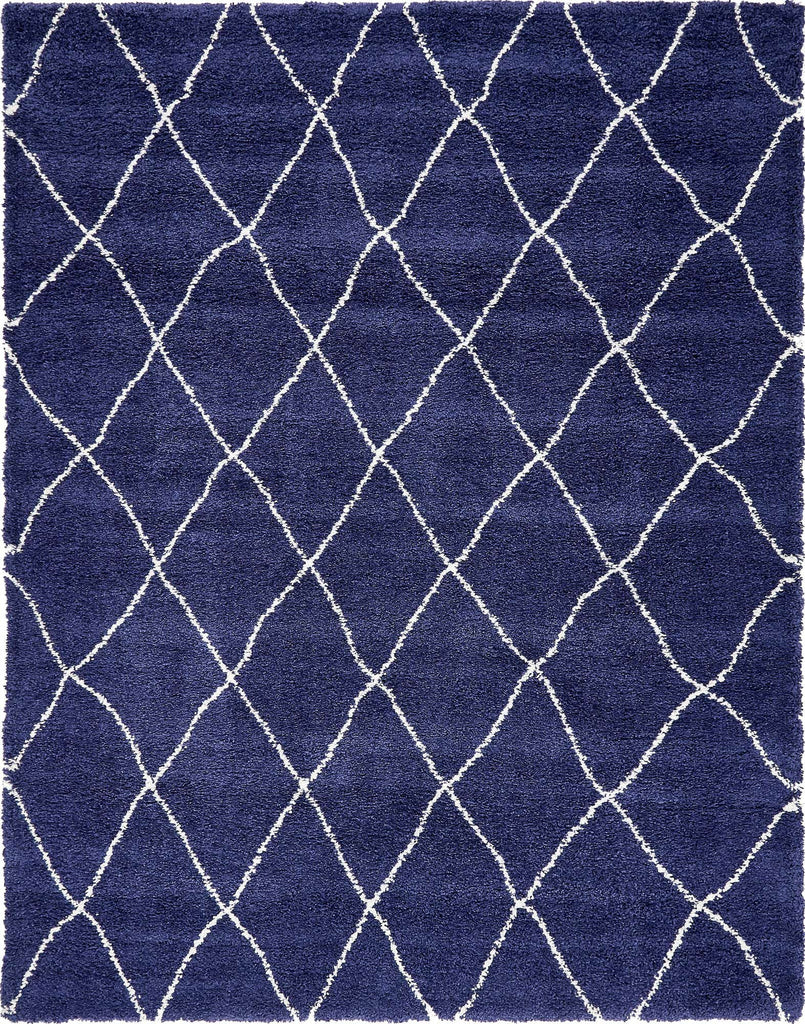 Trellis Rabat Shag Rug - The Nifty Decor