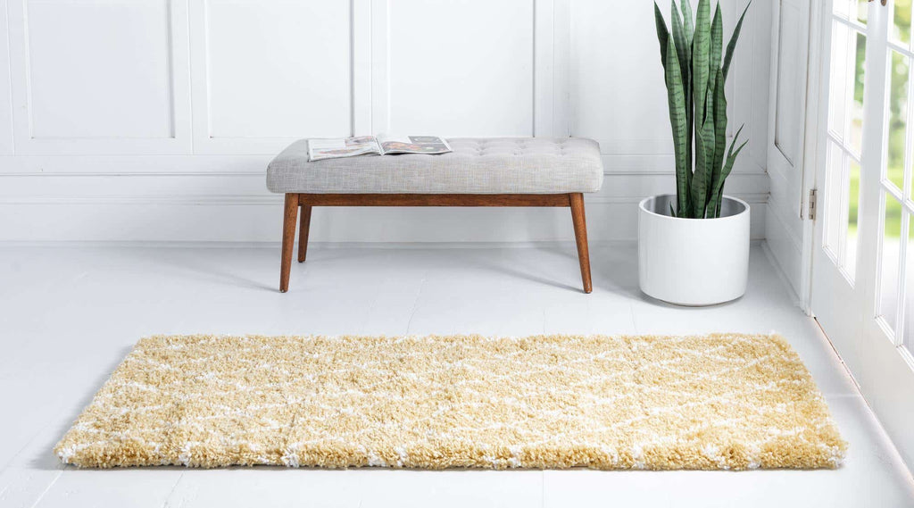 Trellis Rabat Shag Rug - Bombay Mercantile