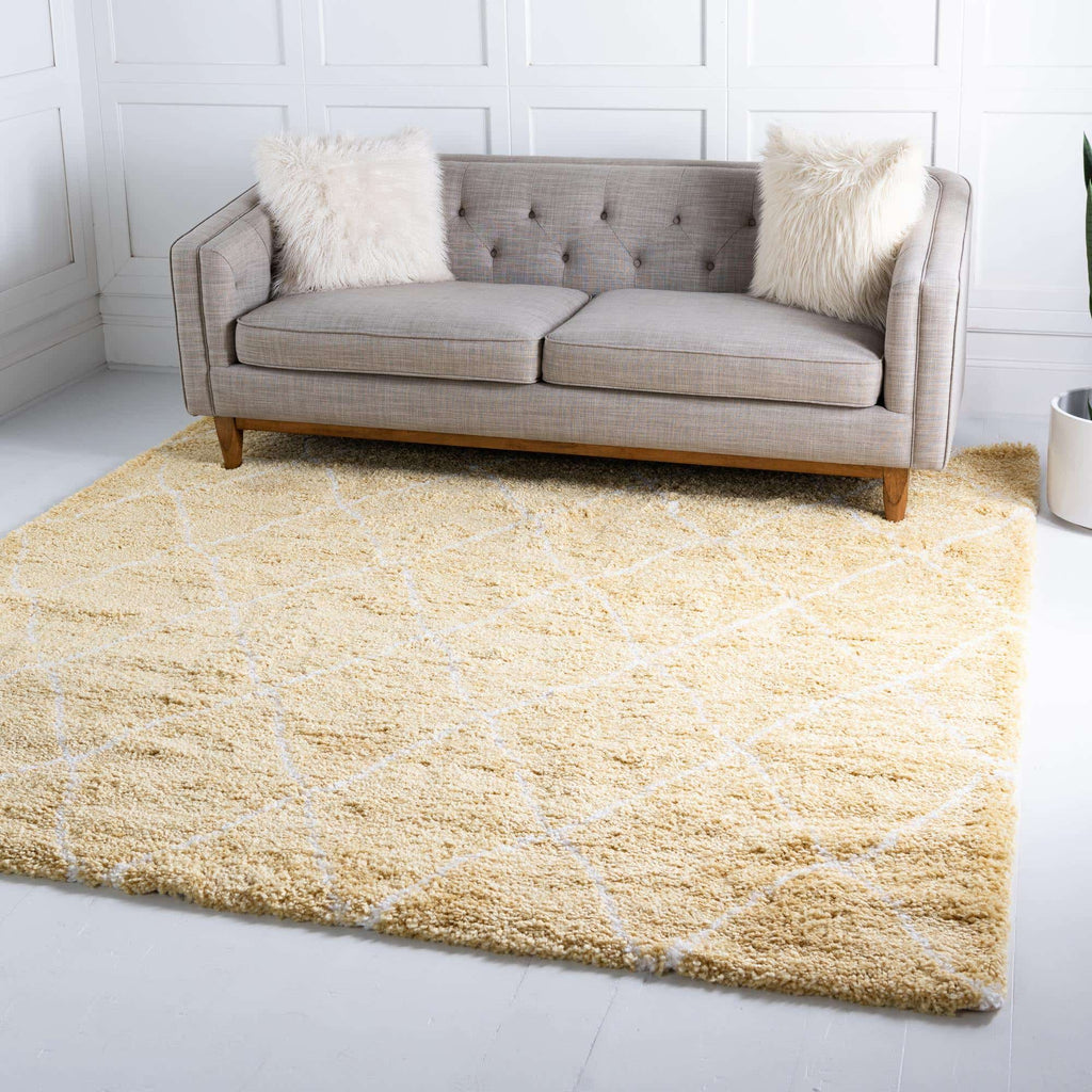 Trellis Rabat Shag Rug - Bombay Mercantile