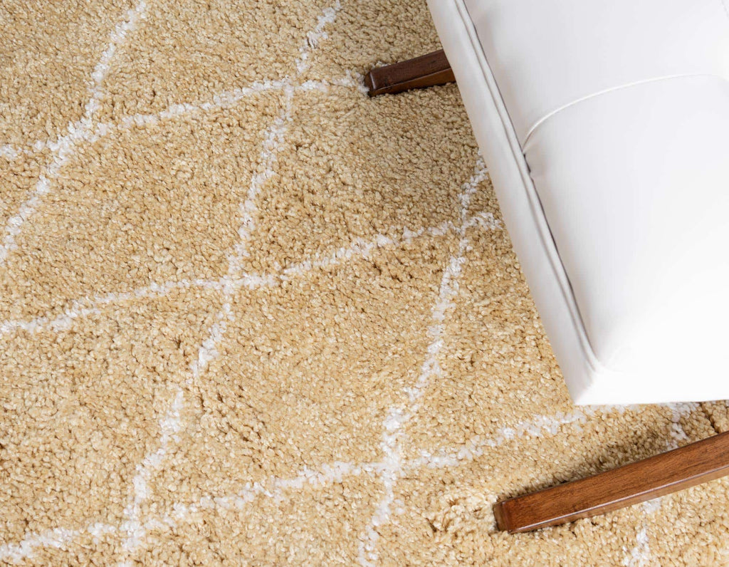 Trellis Rabat Shag Rug - Bombay Mercantile