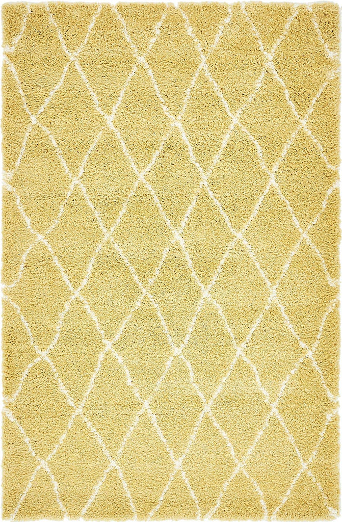 Trellis Rabat Shag Rug - Bombay Mercantile