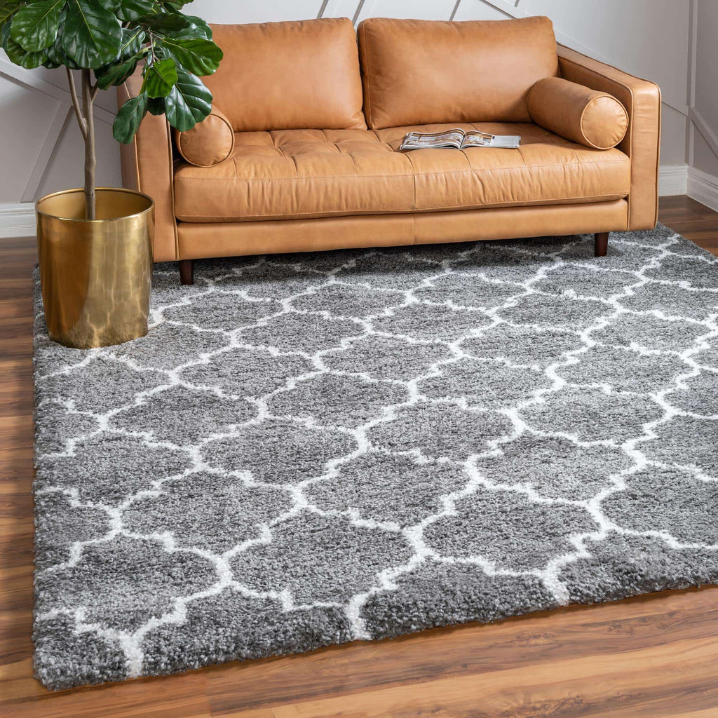 Marble Rabat Shag Rug - The Nifty Decor