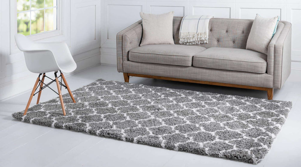 Marble Rabat Shag Rug - The Nifty Decor
