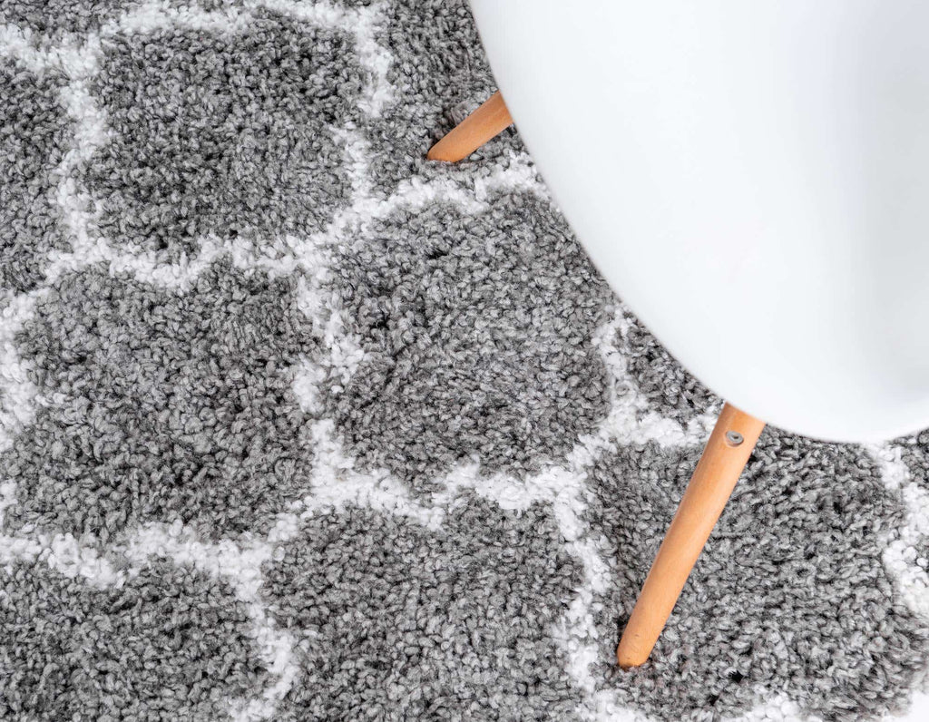 Marble Rabat Shag Rug - The Nifty Decor