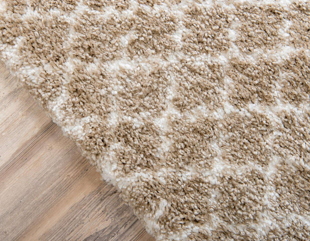 Marble Rabat Shag Rug - The Nifty Decor