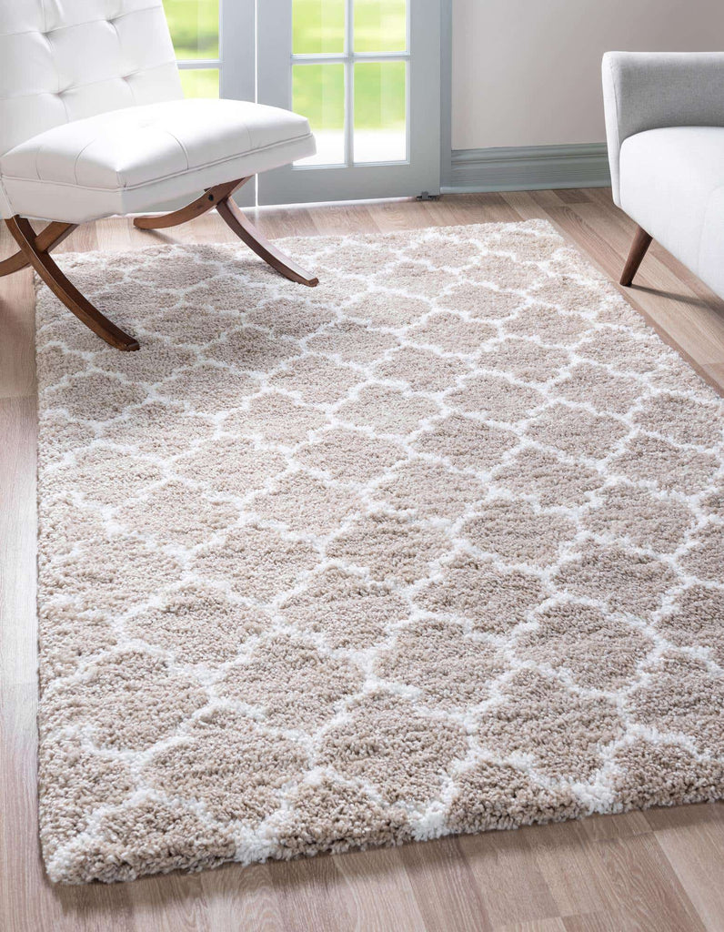 Marble Rabat Shag Rug - The Nifty Decor