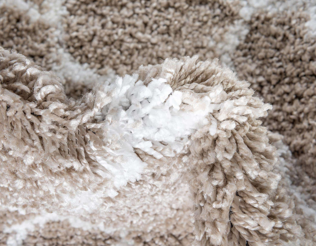 Marble Rabat Shag Rug - The Nifty Decor