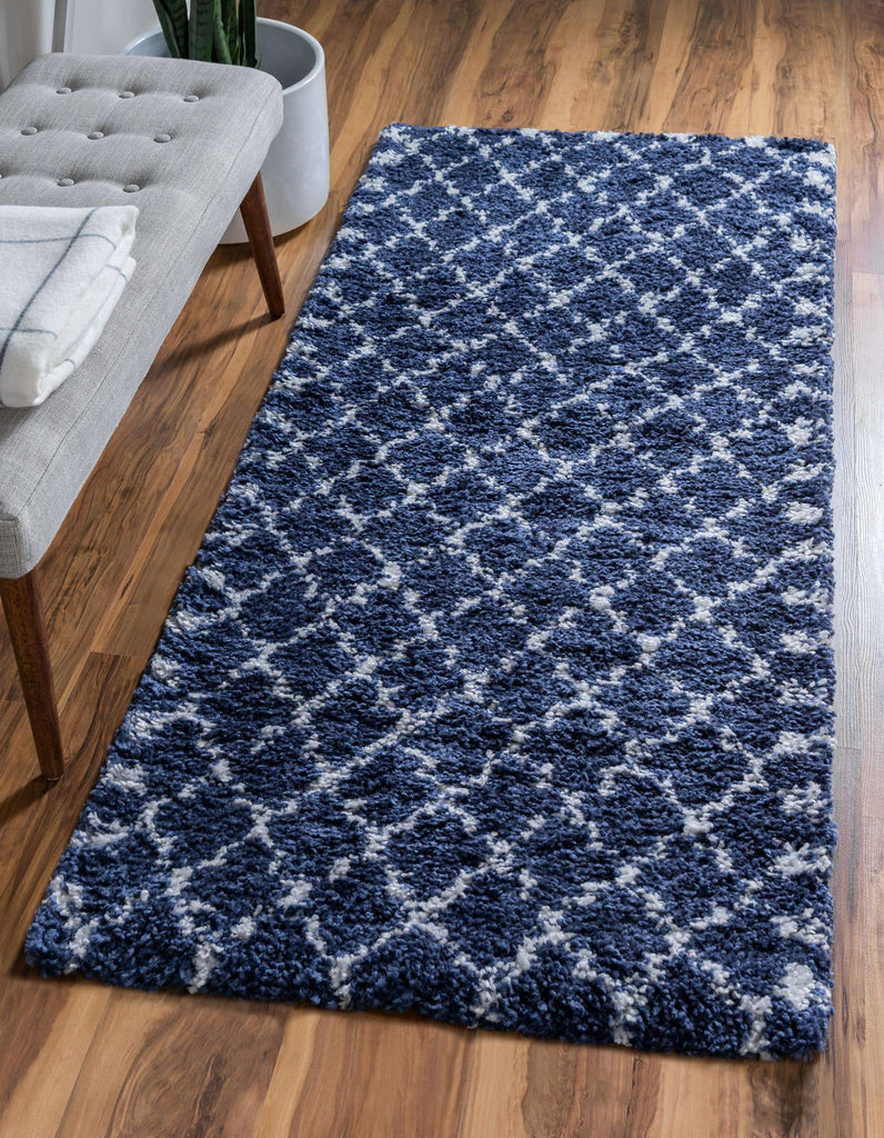 Marble Rabat Shag Rug - The Nifty Decor