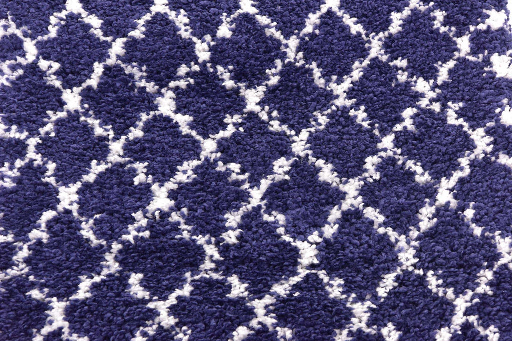 Marble Rabat Shag Rug - The Nifty Decor