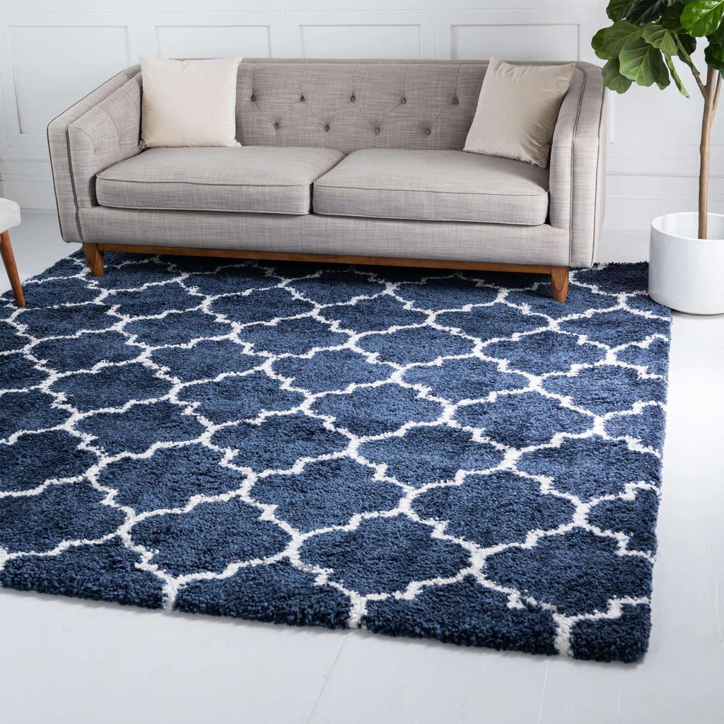 Marble Rabat Shag Rug - The Nifty Decor