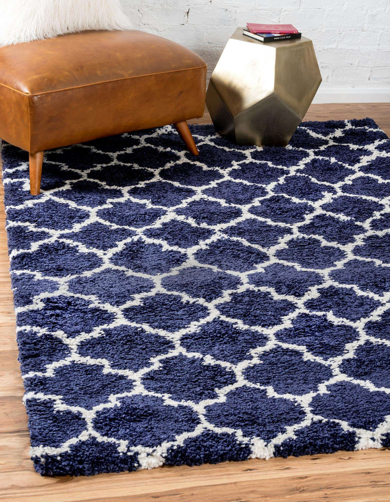Marble Rabat Shag Rug - The Nifty Decor