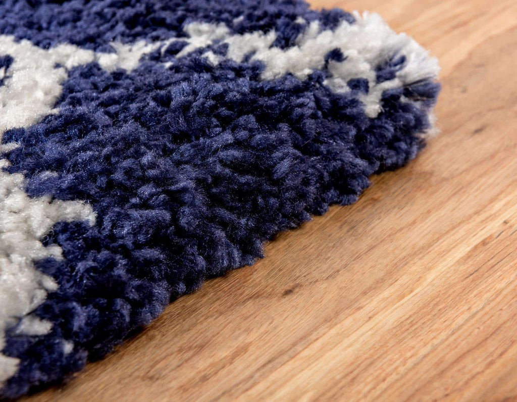 Marble Rabat Shag Rug - The Nifty Decor