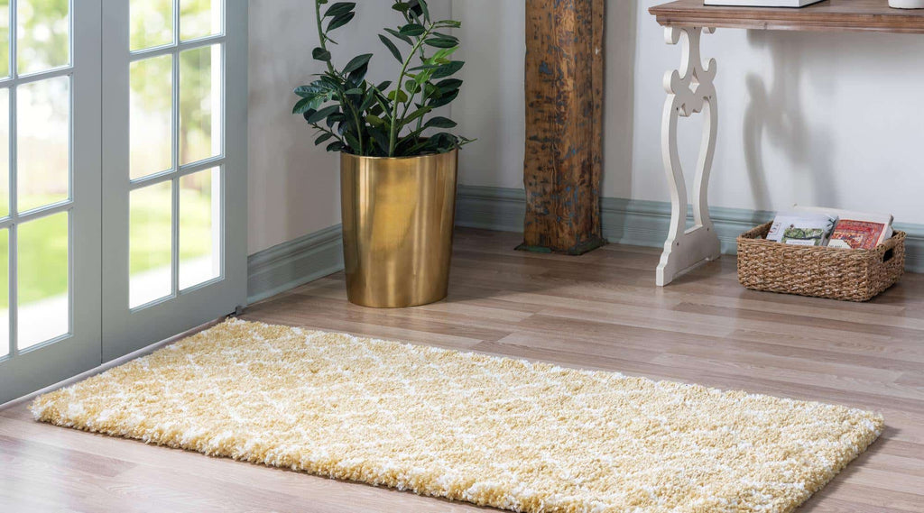 Marble Rabat Shag Rug - The Nifty Decor