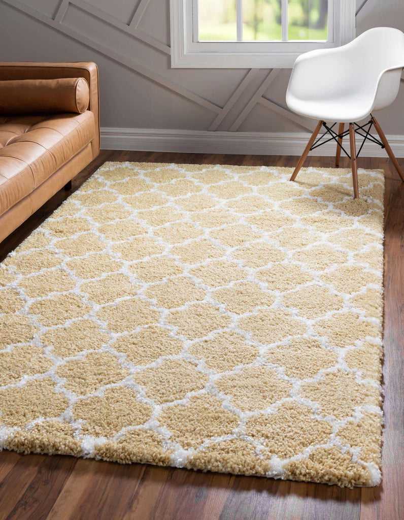 Marble Rabat Shag Rug - The Nifty Decor