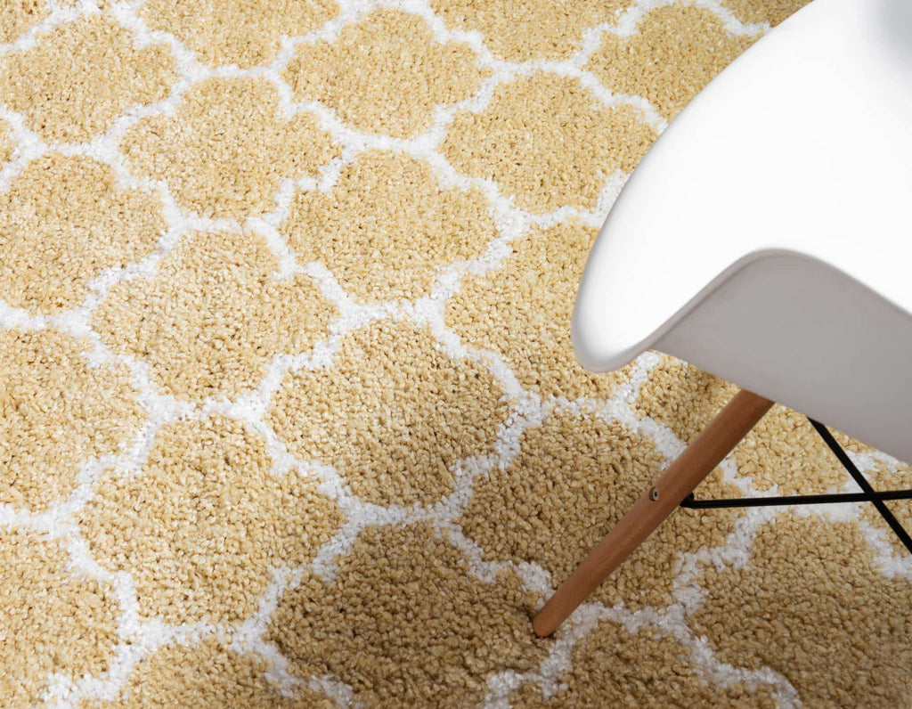 Marble Rabat Shag Rug - The Nifty Decor