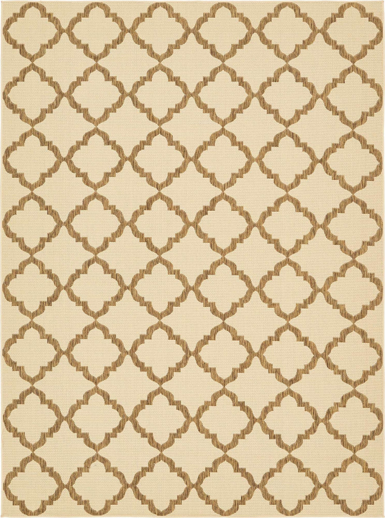 Outdoor Raised Trellis Rug - The Nifty Decor