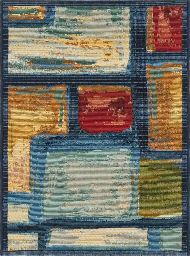 Outdoor Cubed Rug - The Nifty Decor