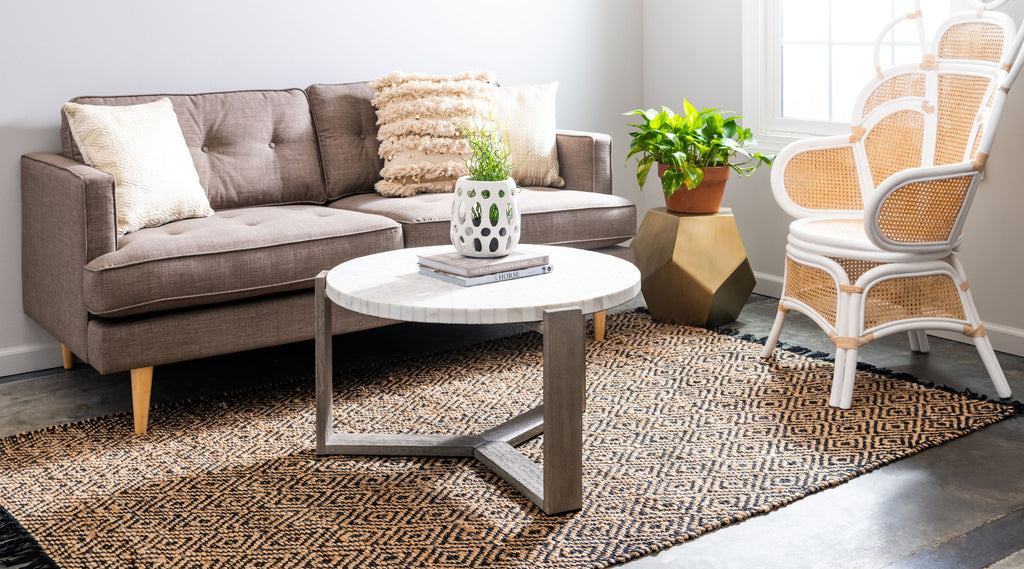 Assam Braided Jute Rug - The Nifty Decor
