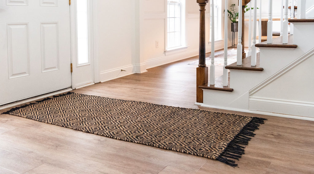 Assam Braided Jute Rug - The Nifty Decor