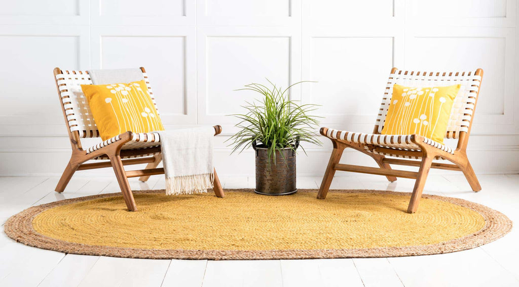 Goa Braided Jute Rug - Bombay Mercantile