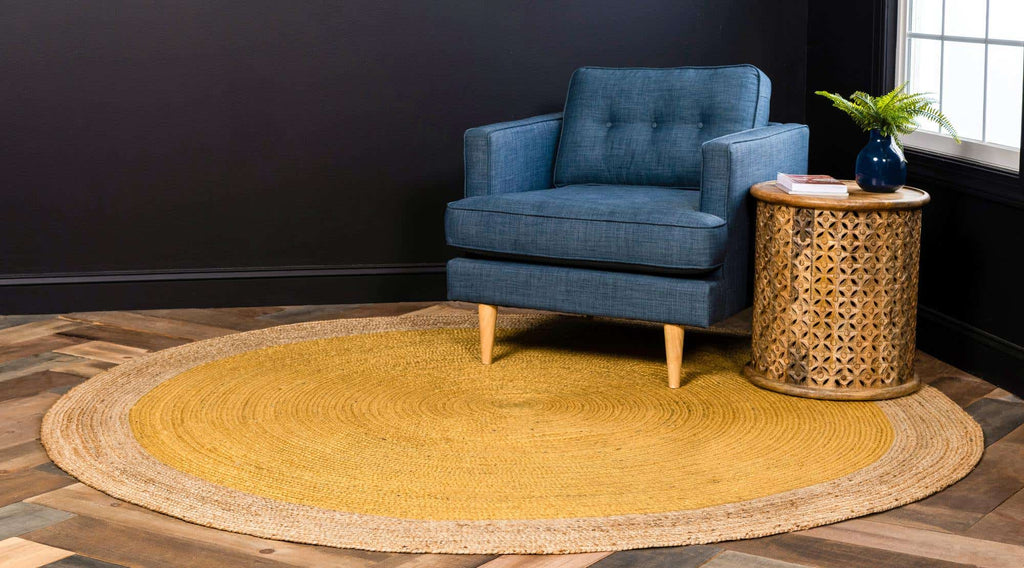 Goa Braided Jute Rug - Bombay Mercantile