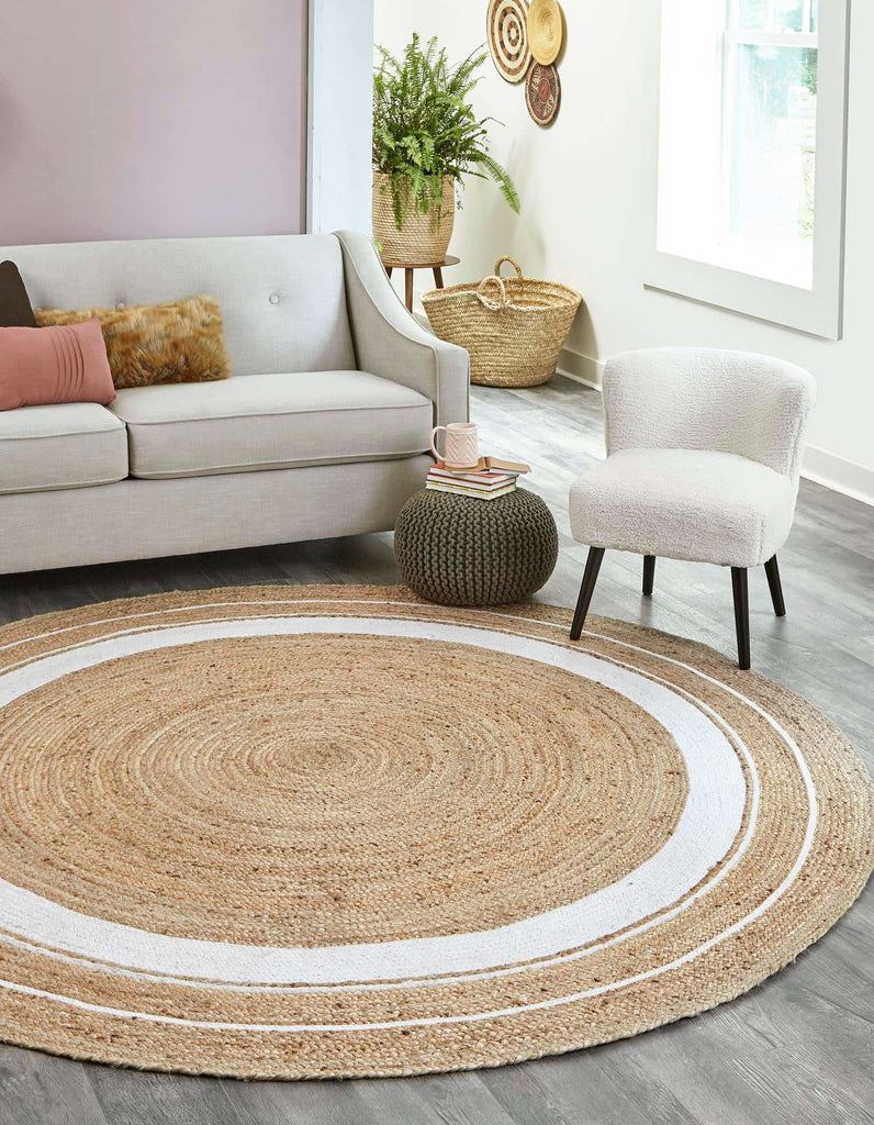 Gujarat Braided Jute Rug - The Nifty Decor