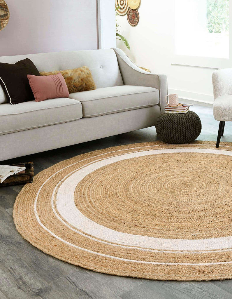 Gujarat Braided Jute Rug - The Nifty Decor