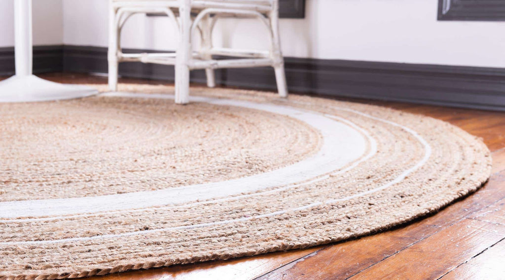 Gujarat Braided Jute Rug - The Nifty Decor