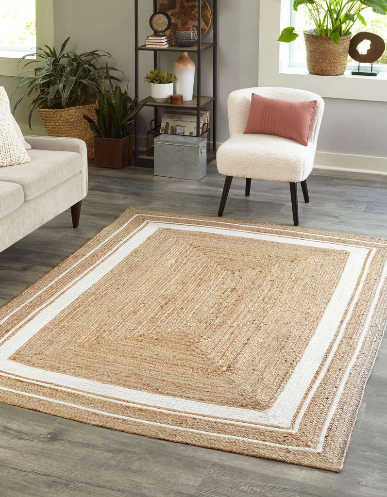 Gujarat Braided Jute Rug - The Nifty Decor