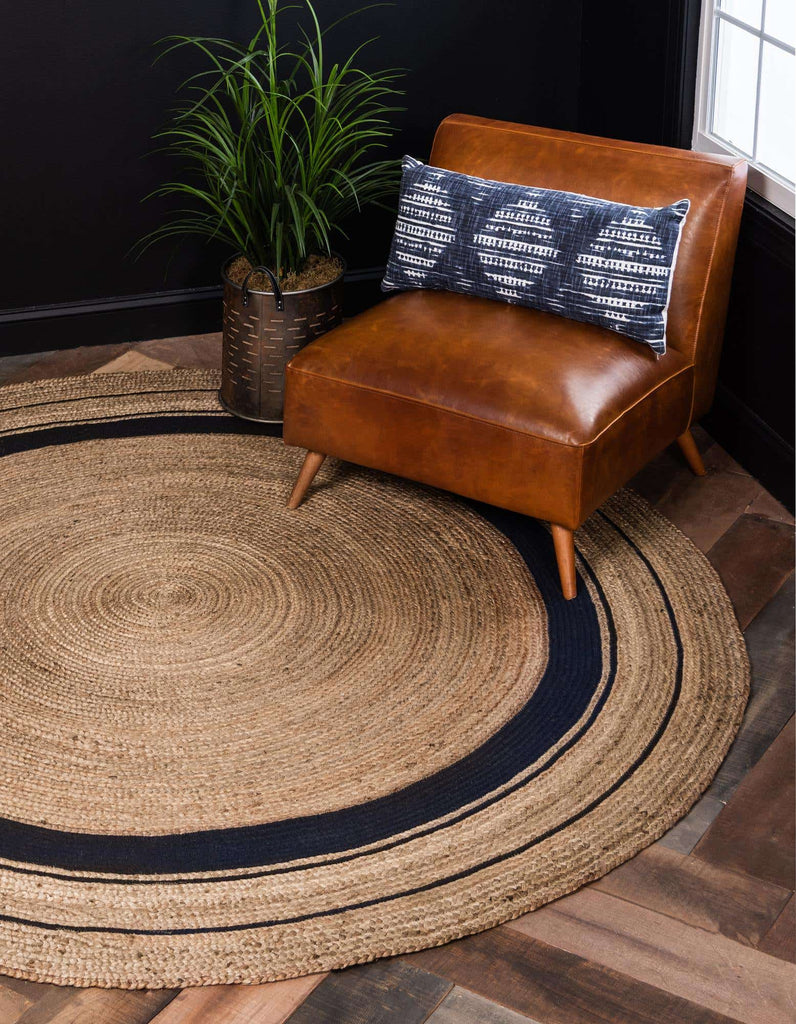 Gujarat Braided Jute Rug - The Nifty Decor