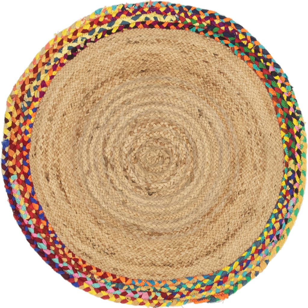 Mani Braided Jute Rug - The Nifty Decor