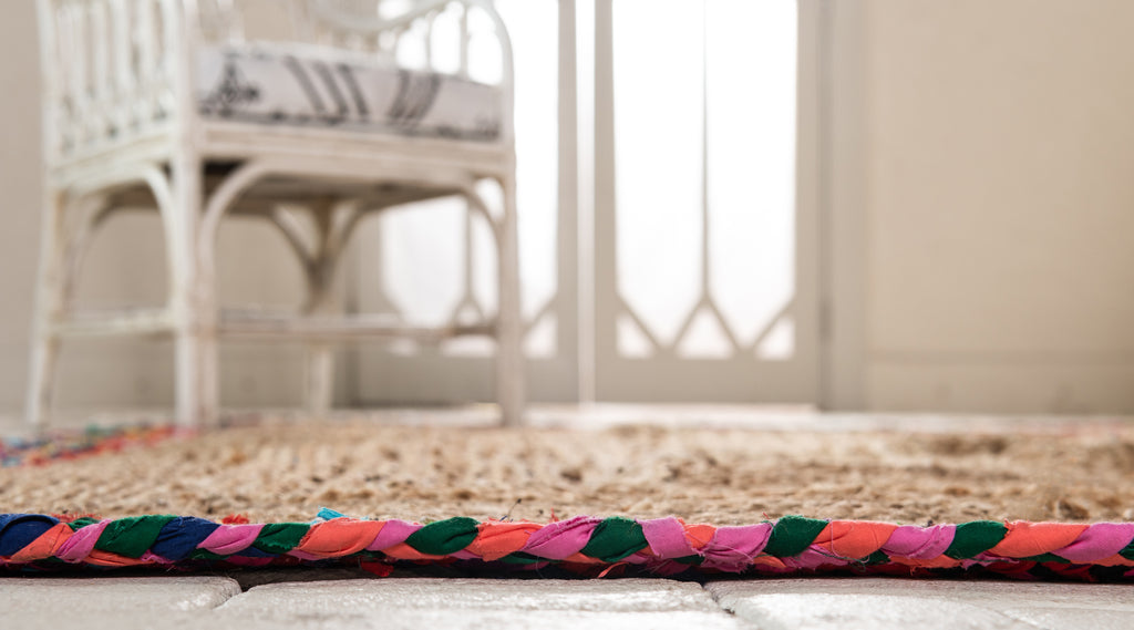 Mani Braided Jute Rug - The Nifty Decor
