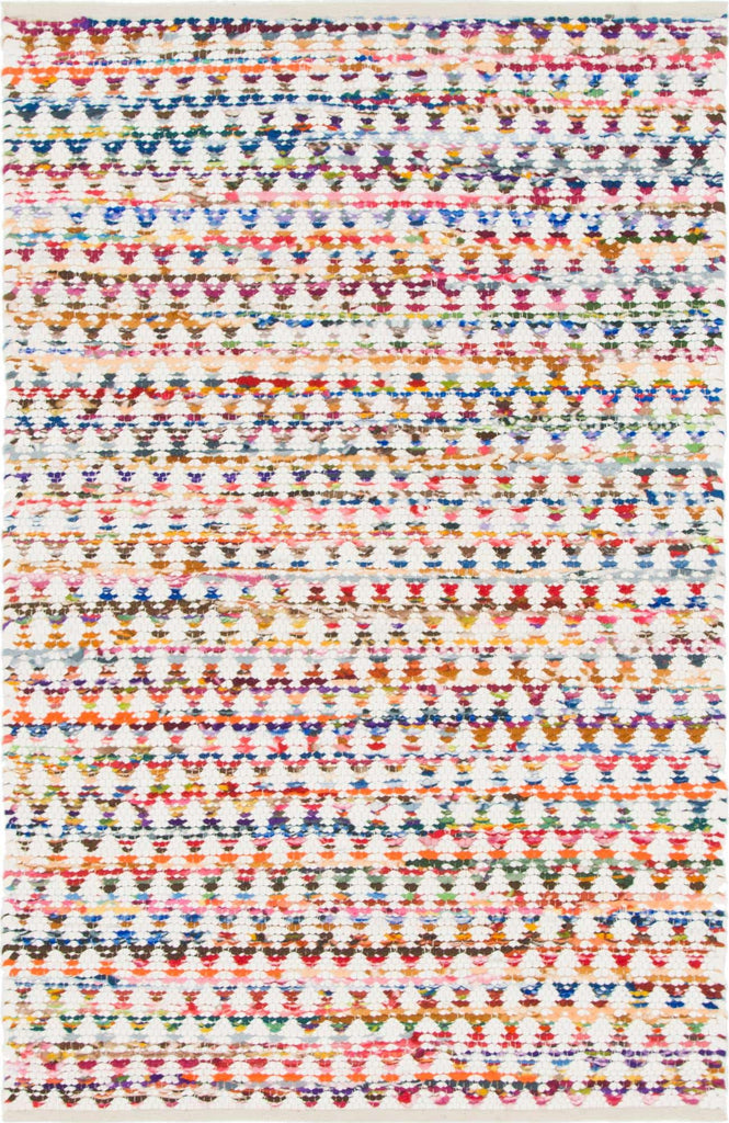 Trellis Braided Chindi Rug - The Nifty Decor