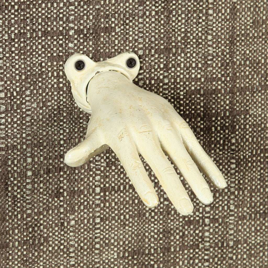 Antique White Wall Mounted Open Hand - Bombay Mercantile