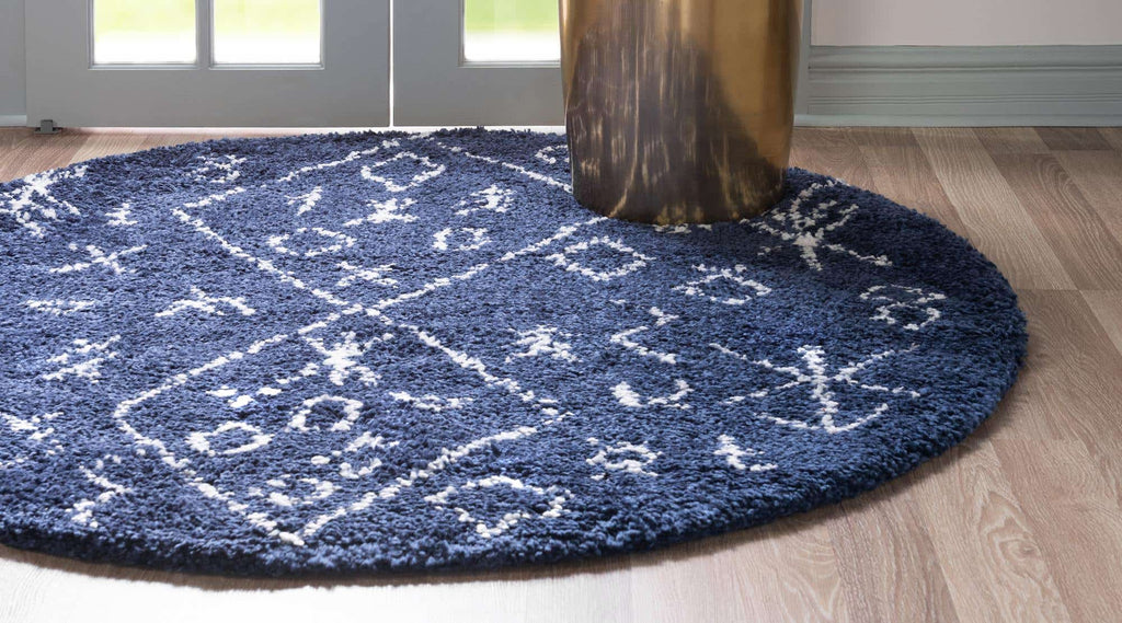 Tribal Rabat Shag Rug - Bombay Mercantile