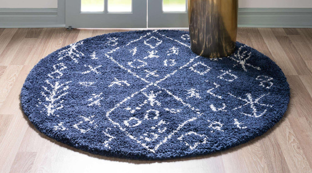 Tribal Rabat Shag Rug - Bombay Mercantile