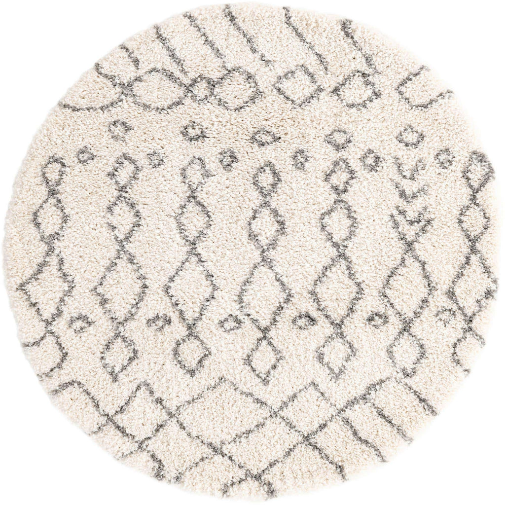 Geometric Rabat Shag Rug - The Nifty Decor