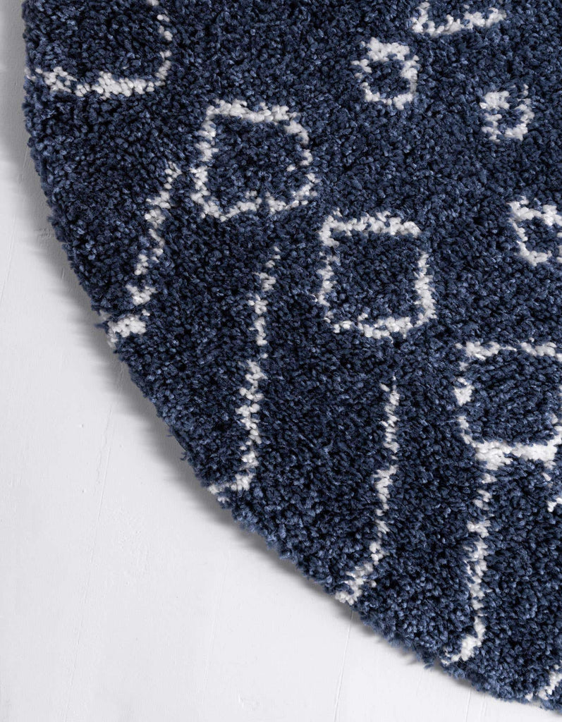 Geometric Rabat Shag Rug - Bombay Mercantile
