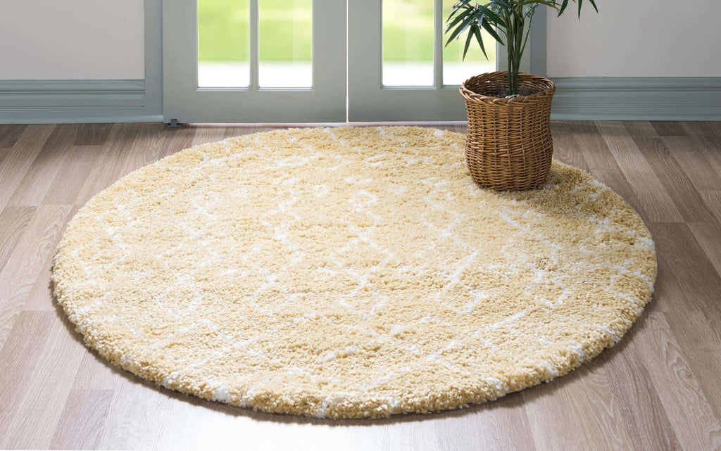 Geometric Rabat Shag Rug - Bombay Mercantile