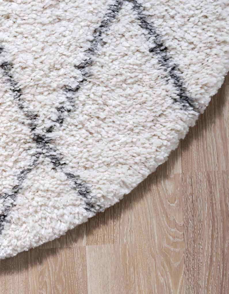 Trellis Rabat Shag Rug - The Nifty Decor