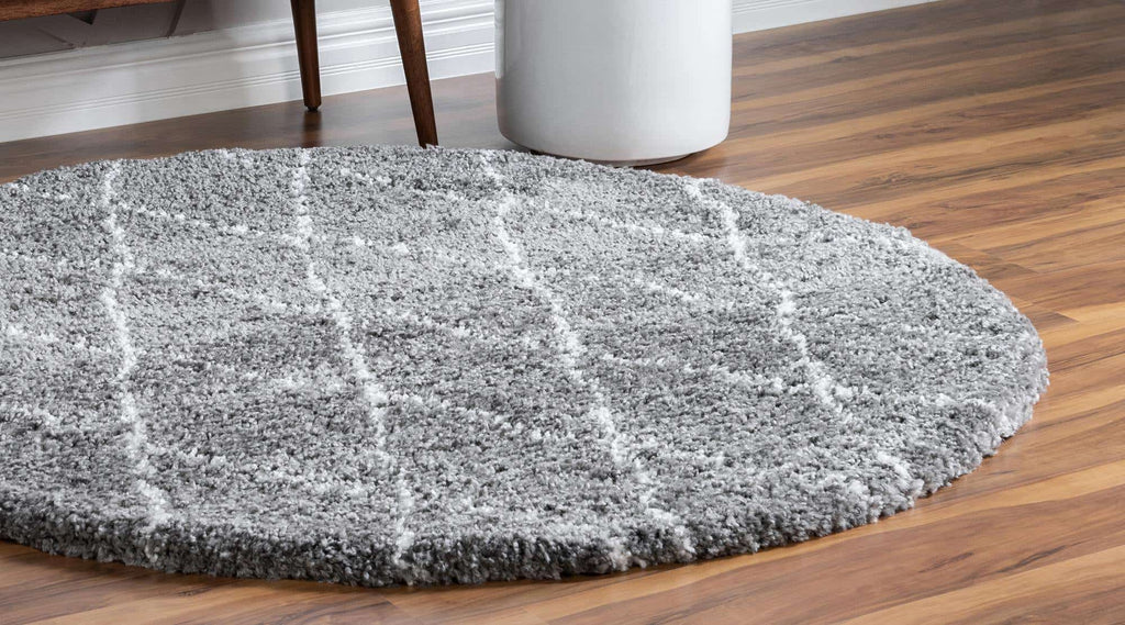 Trellis Rabat Shag Rug - The Nifty Decor