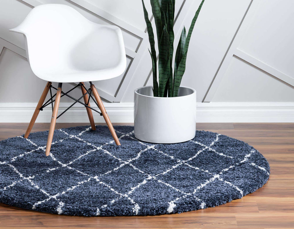 Trellis Rabat Shag Rug - Bombay Mercantile