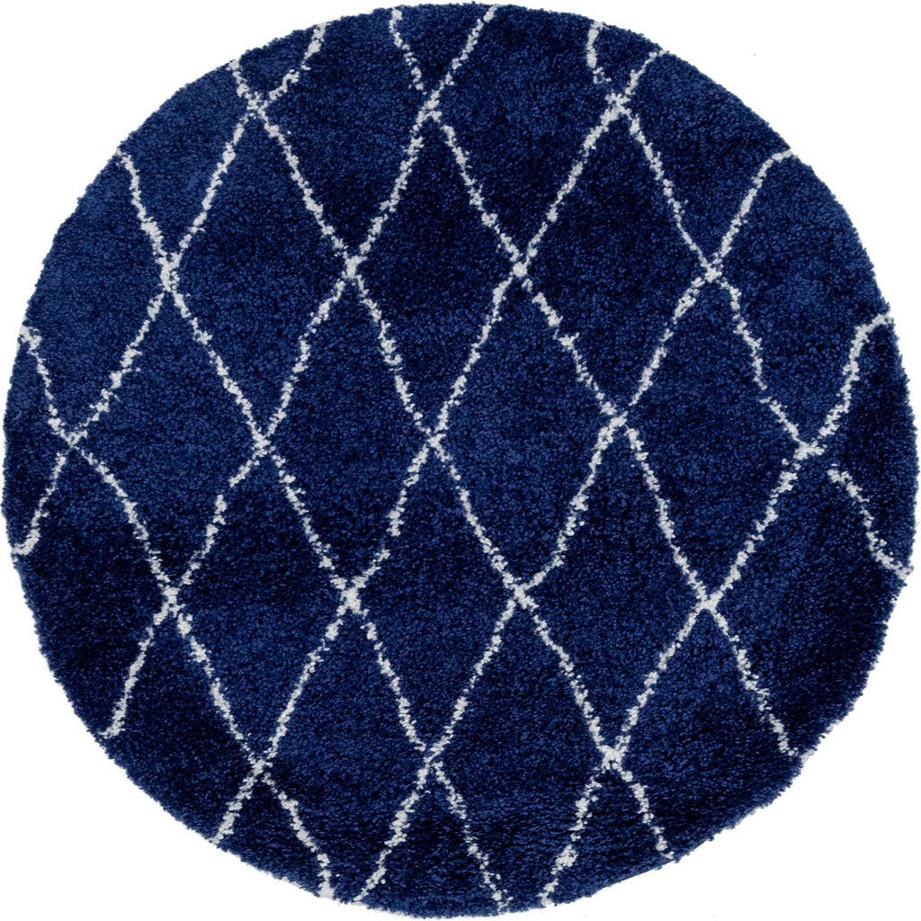 Trellis Rabat Shag Rug - The Nifty Decor