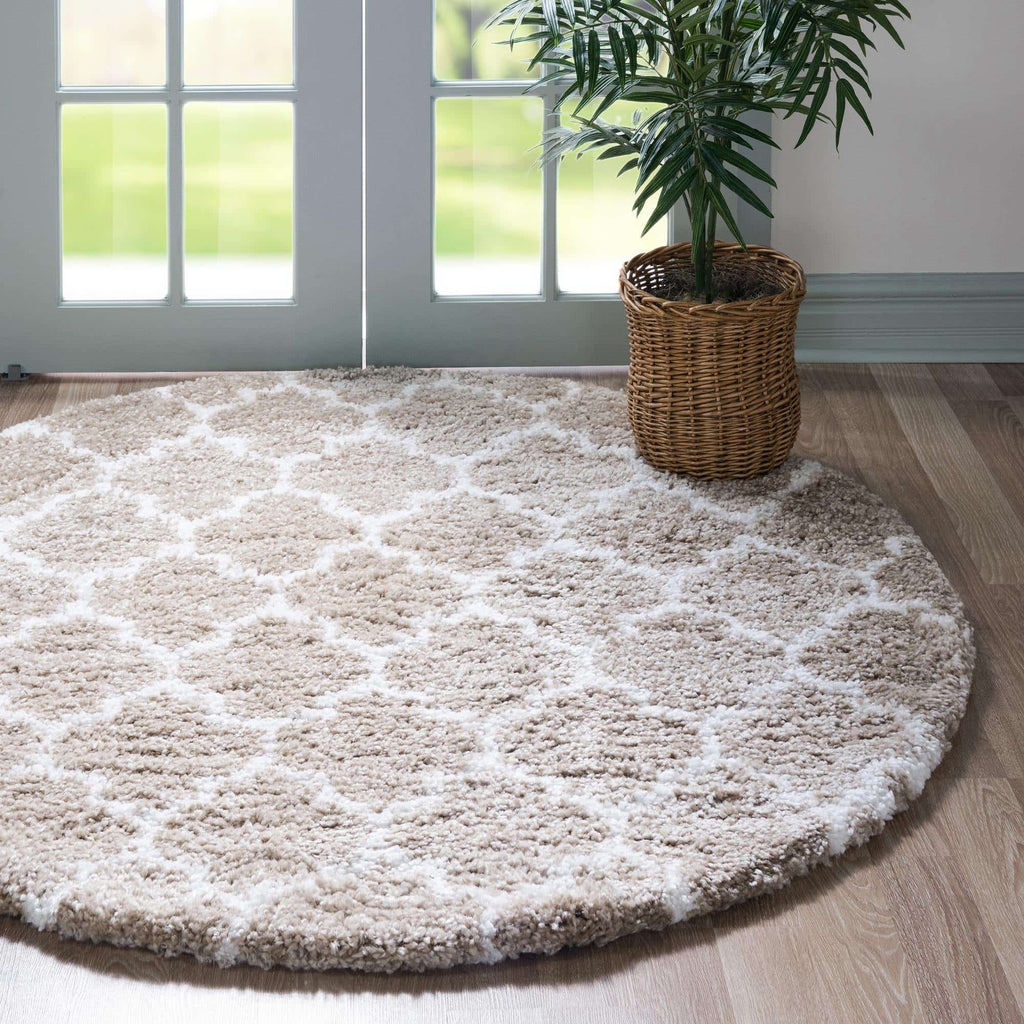 Marble Rabat Shag Rug - The Nifty Decor