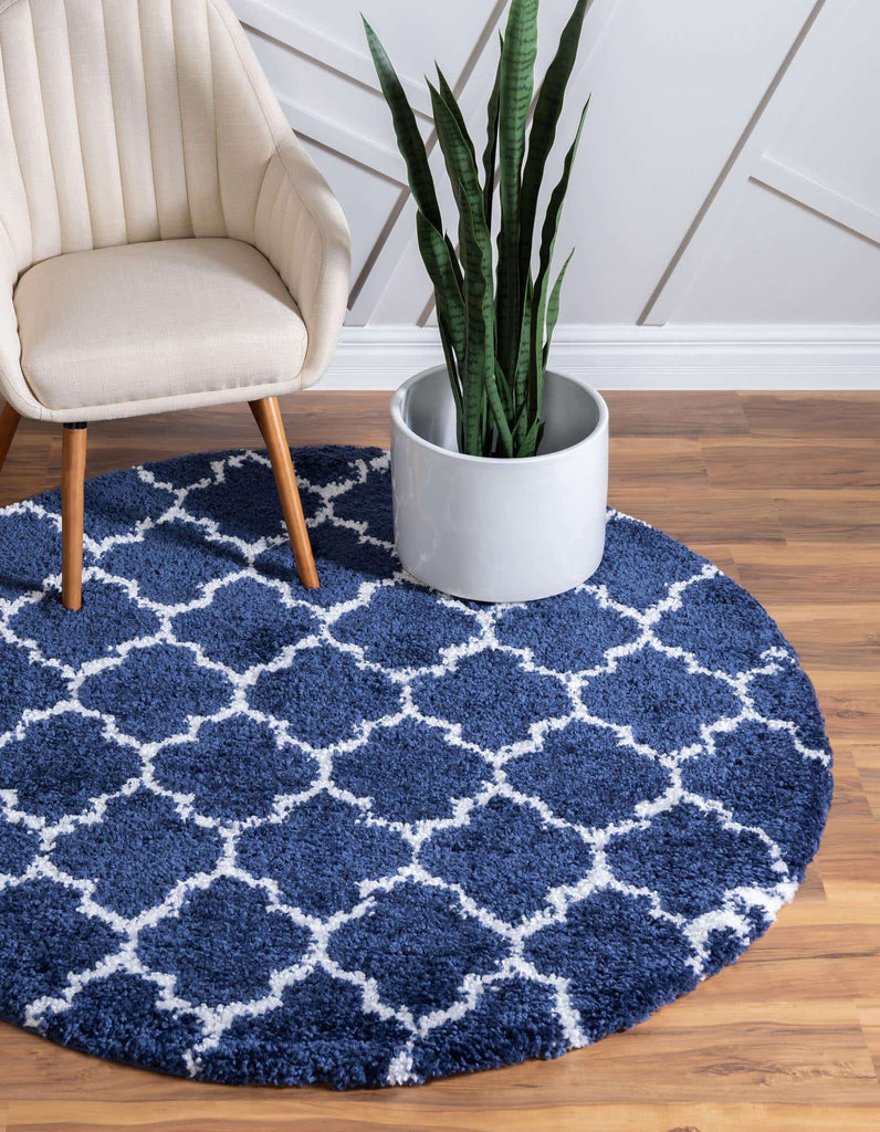 Marble Rabat Shag Rug - The Nifty Decor