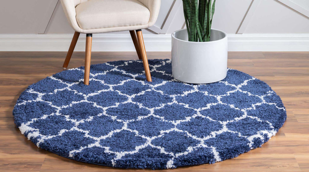 Marble Rabat Shag Rug - The Nifty Decor