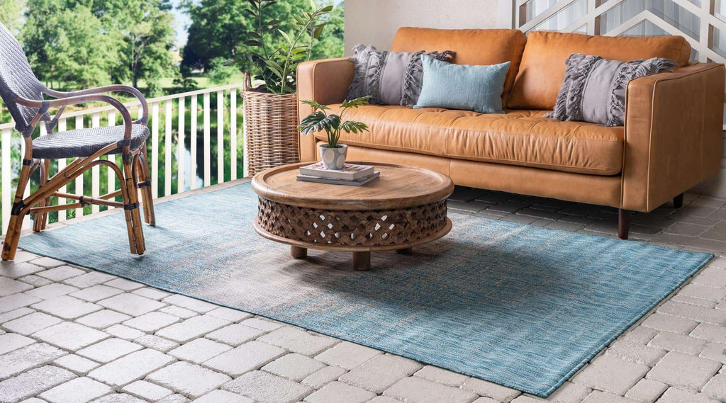 Outdoor Ombre Rug - The Nifty Decor